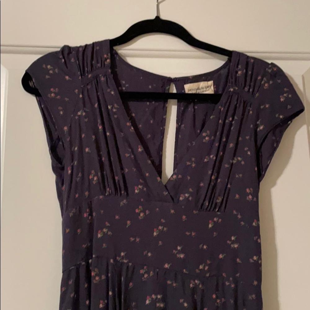 Denim and supply open back dress